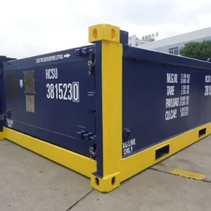 10ft DNV 2.7-1 halve hoogte open containers