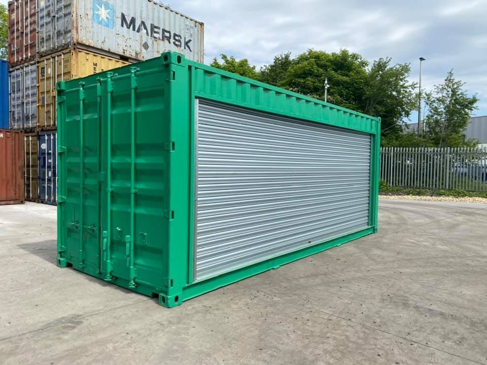 20ft rolluikconversiecontainer