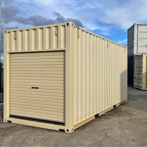 20ft HC Zeecontainer met roldeur – Extra hoogte, veilige en gemakkelijke toegang