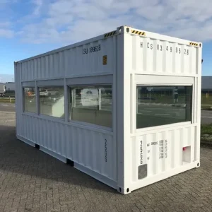20ft High Cube Observatie / Glazen Container met vaste beglazing