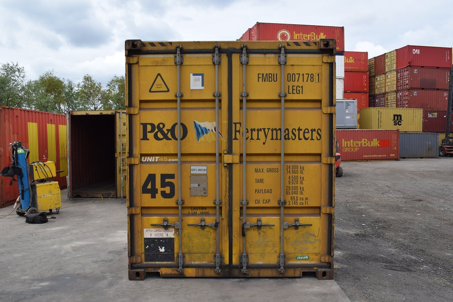 45Ft Hc Zeecontainer High Cube Wind- en Waterdicht (WWT)-Cargo Worthy (Gecertificeerd) - Afbeelding 4