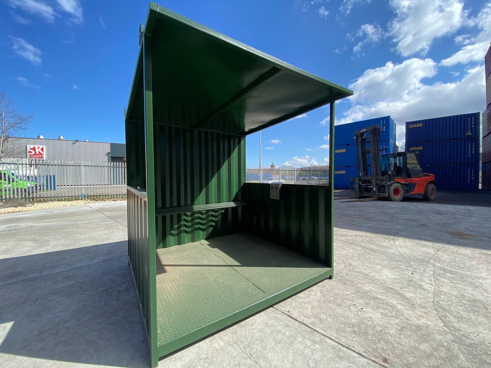 5 x 8ft Premium Smoking Shelter Ready to Ship! - Afbeelding 2