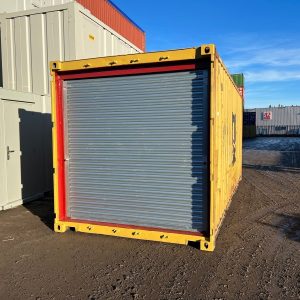 20ft Zeecontainer met Roldeur te Koop
