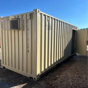 Op maat gemaakte 20ft/40ft zeecontainer – geïsoleerd met elektrisch en deur – klaar voor gebruik!