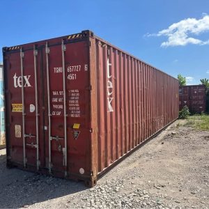 40 High Cube Zeecontainer – Solid & Spacious!