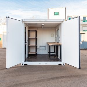10Ft Modified Workshop/Kantoorunit Container