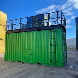 20ft trainingscontainer voor besloten ruimten – Volledig aanpasbare trainingseenheid