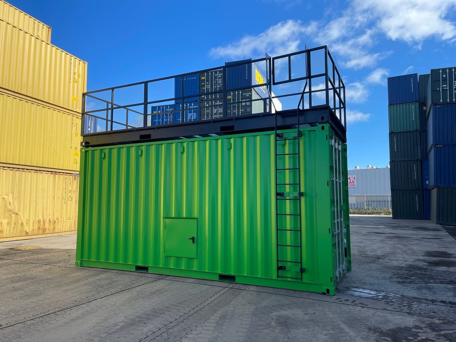 20ft trainingscontainer voor besloten ruimten – Volledig aanpasbare trainingseenheid