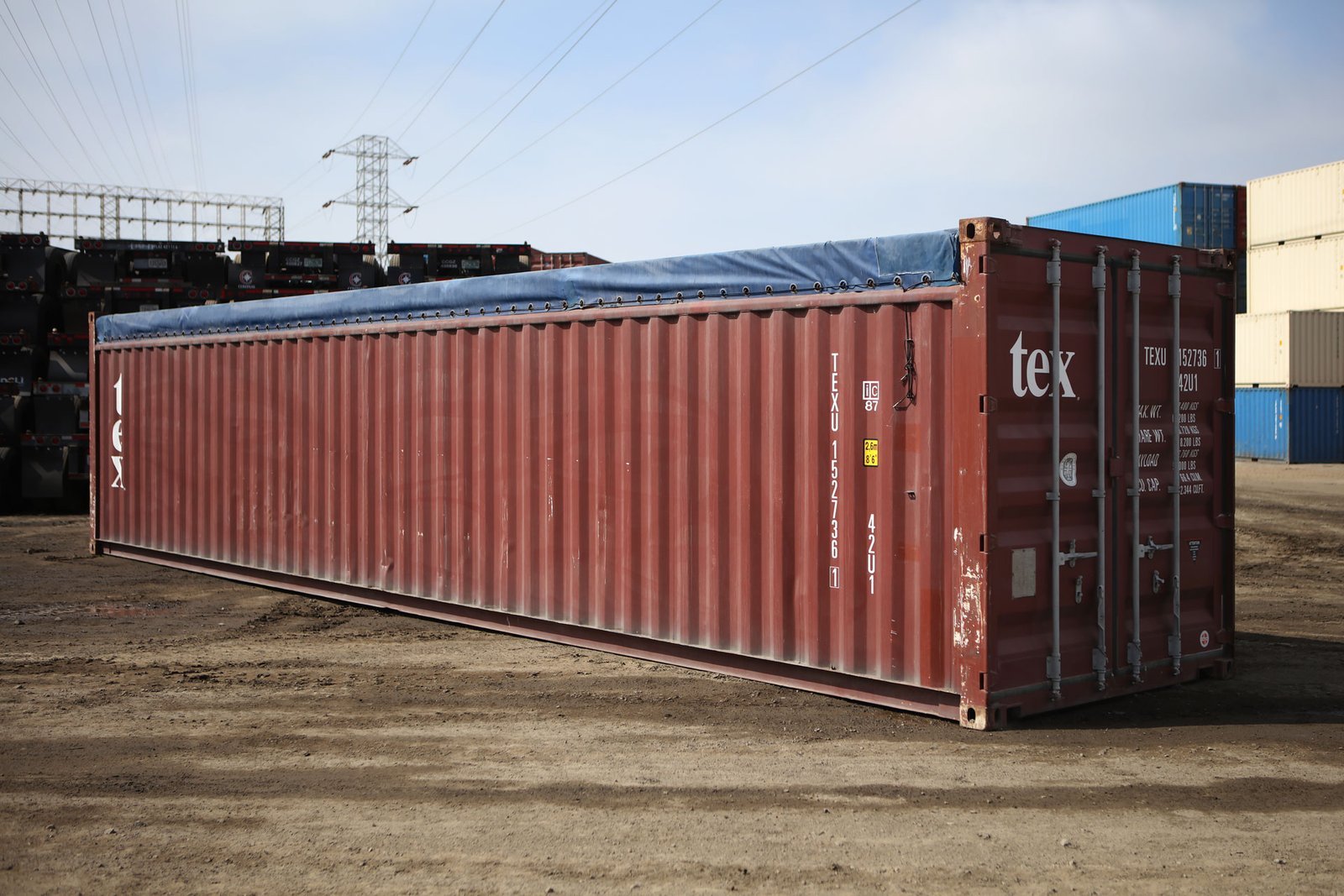 40-foot Open Top Zeecontainer Cargo-worthy