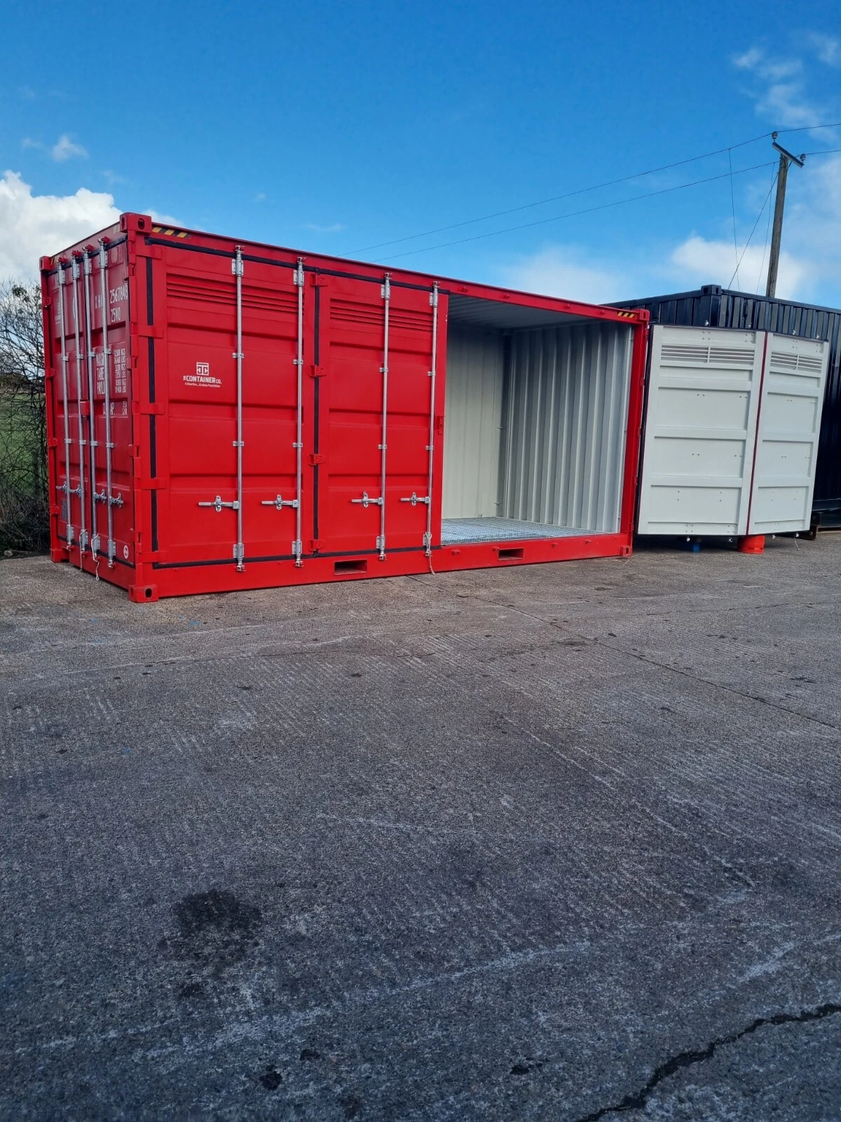 20ft container voor gevaarlijke goederen