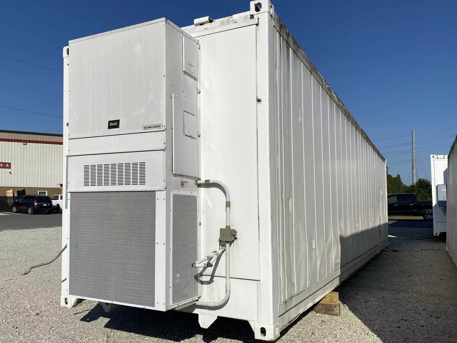 40 Foot High Cube Geïsoleerde Zeecontainer met 5 Ton Bard HVAC