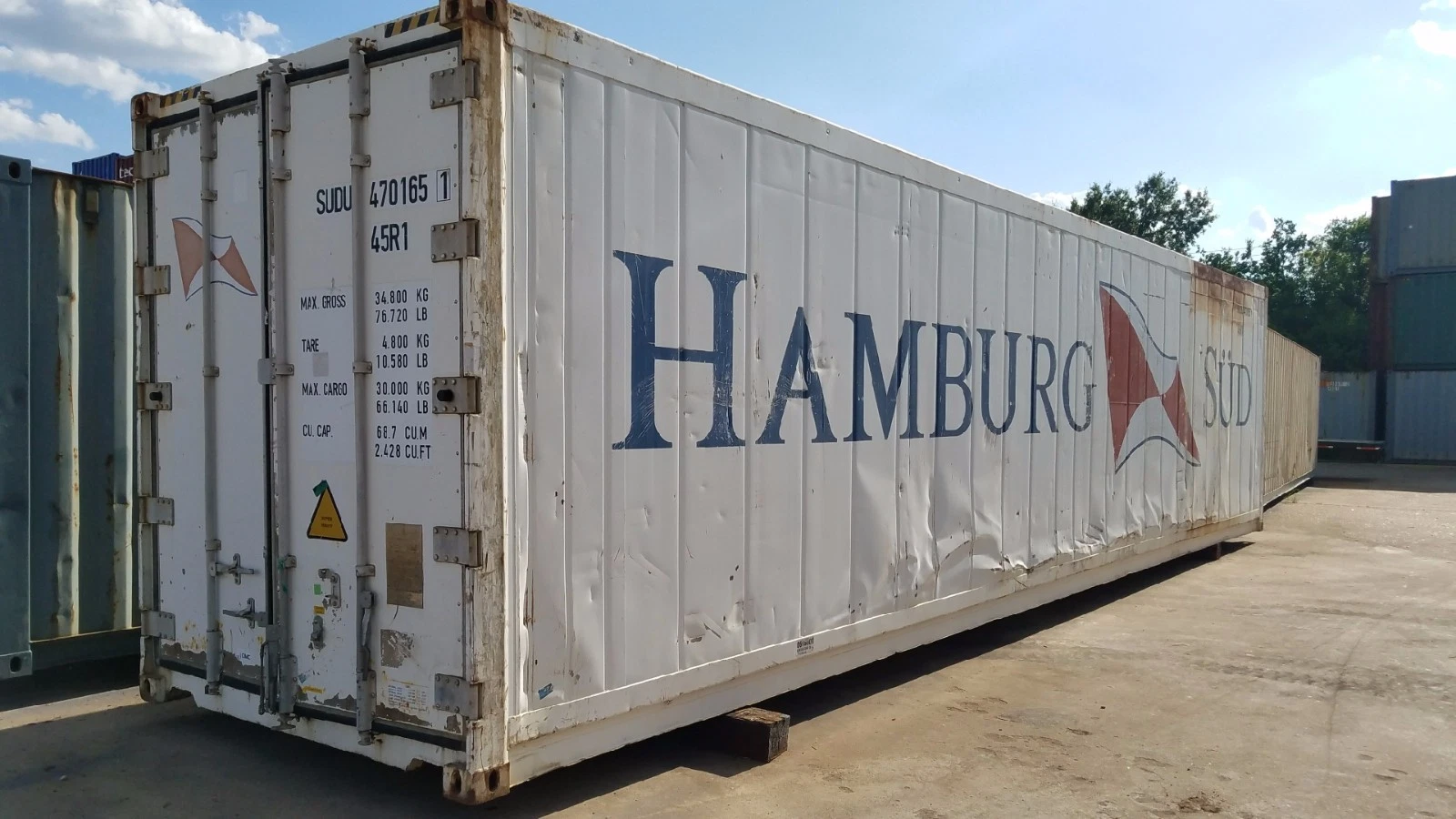 40′ HC Working Koelcontainer