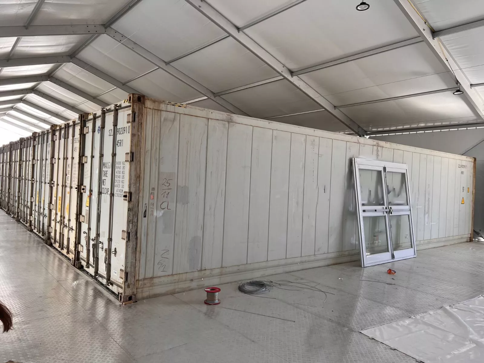 40Ft High Cube Koelcontainer Opslagcontainer Carrier Primeline YOM - Afbeelding 3