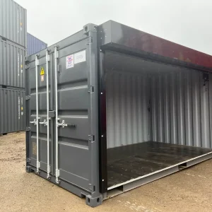 Zeecontainer met Geëlektrificeerde Zijdeuren