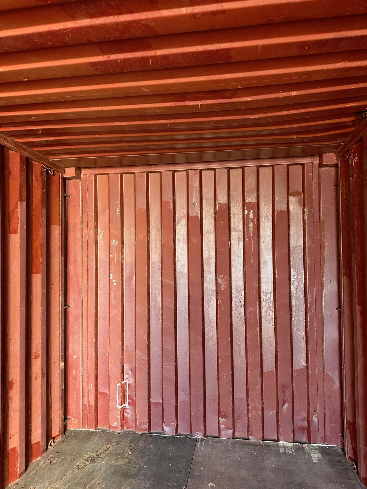 20ft Conex Shipping / Opslagcontainer – Geel/Goud – Geprijsd om te verkopen! - Afbeelding 8