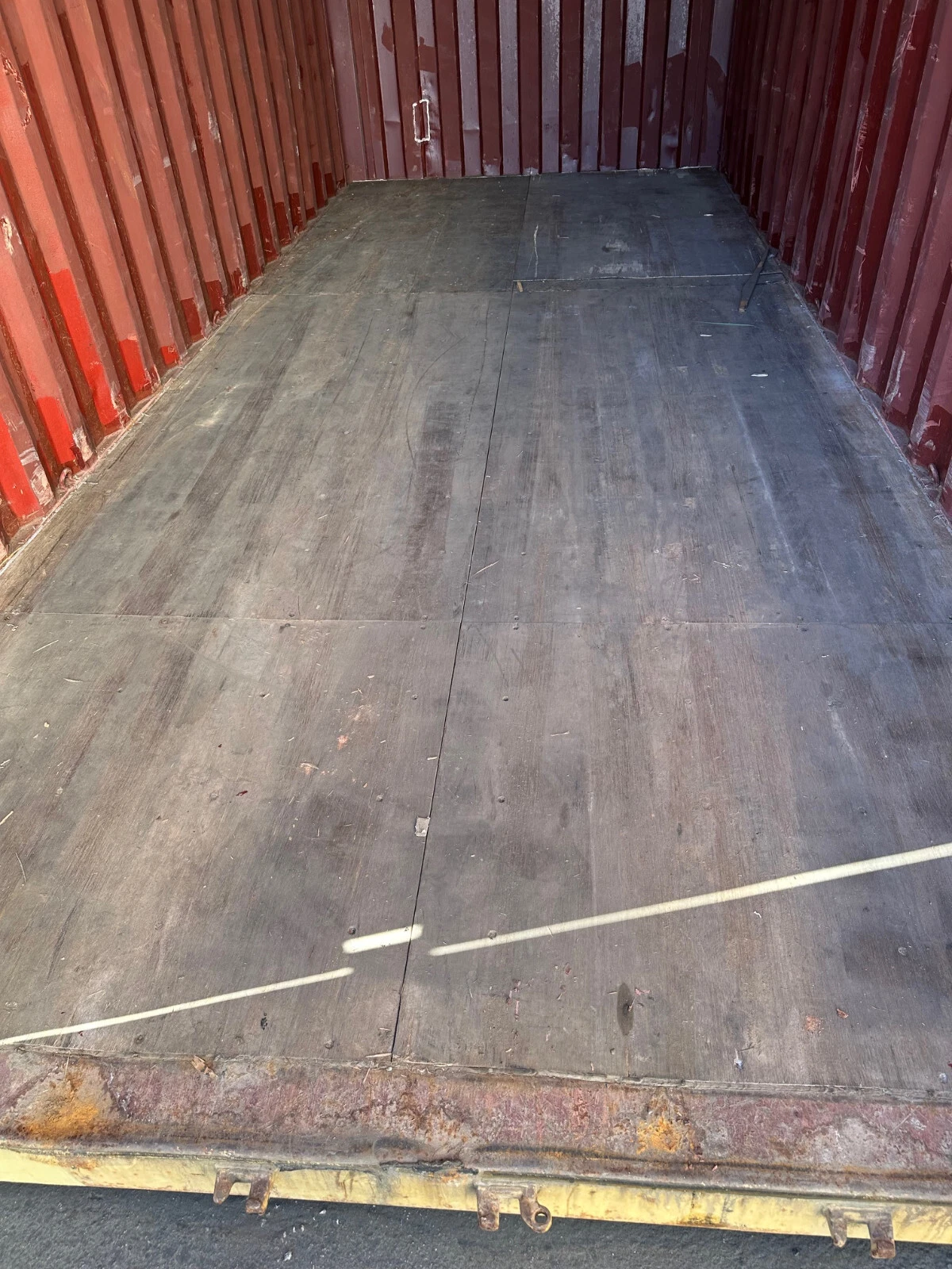 20ft Conex Shipping / Opslagcontainer – Geel/Goud – Geprijsd om te verkopen! - Afbeelding 9