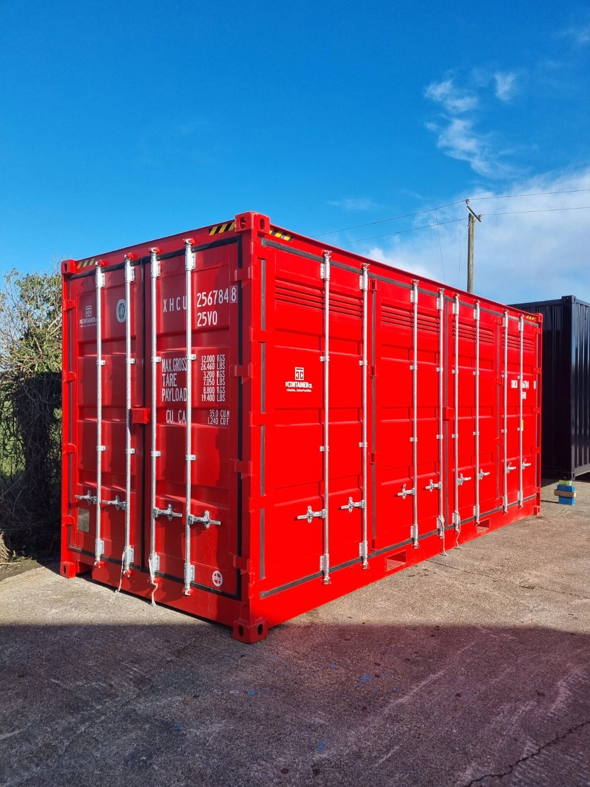 20ft container voor gevaarlijke goederen - Afbeelding 2