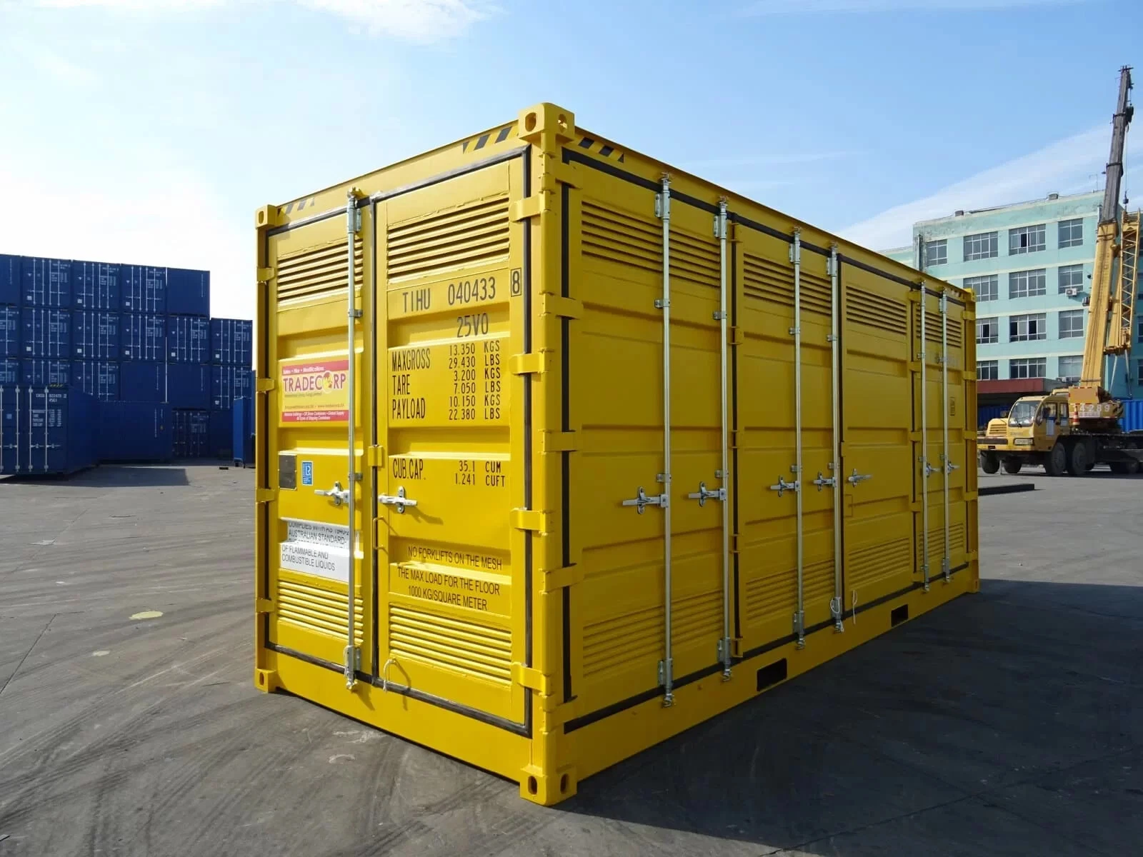 20ft dangerous goods Zeecontainer - Afbeelding 3