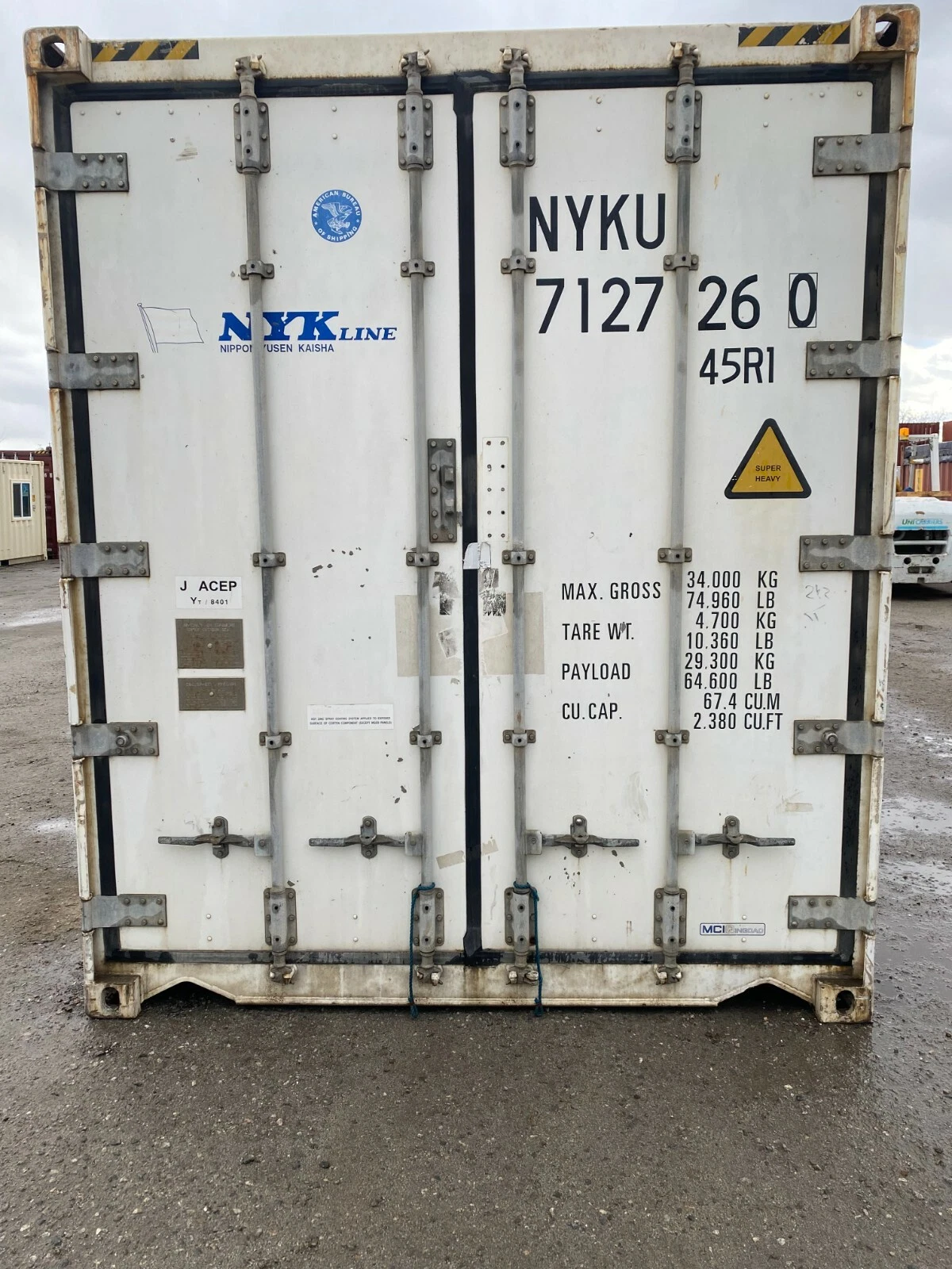 40′ koelcontainer (niet werkend) - Afbeelding 2