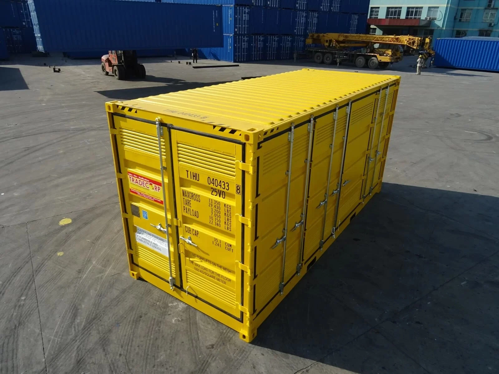 20ft dangerous goods Zeecontainer - Afbeelding 4