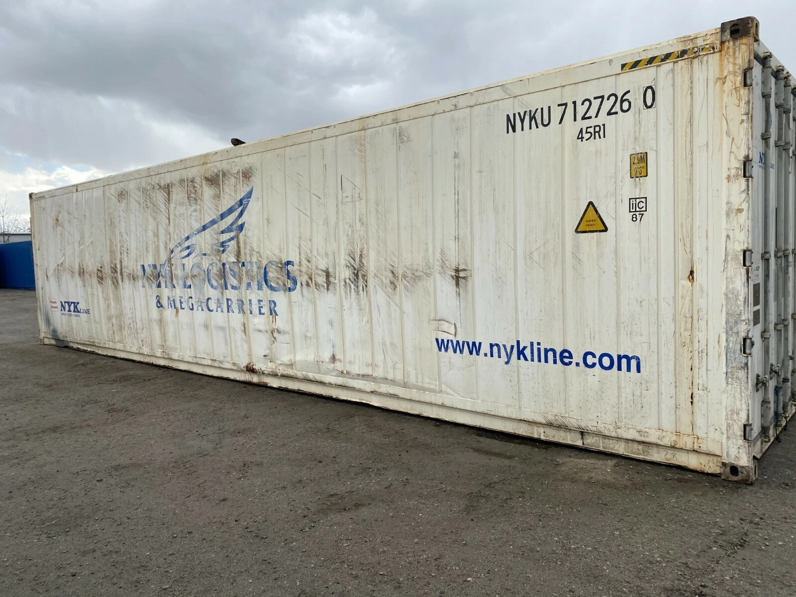 40′ koelcontainer (niet werkend)