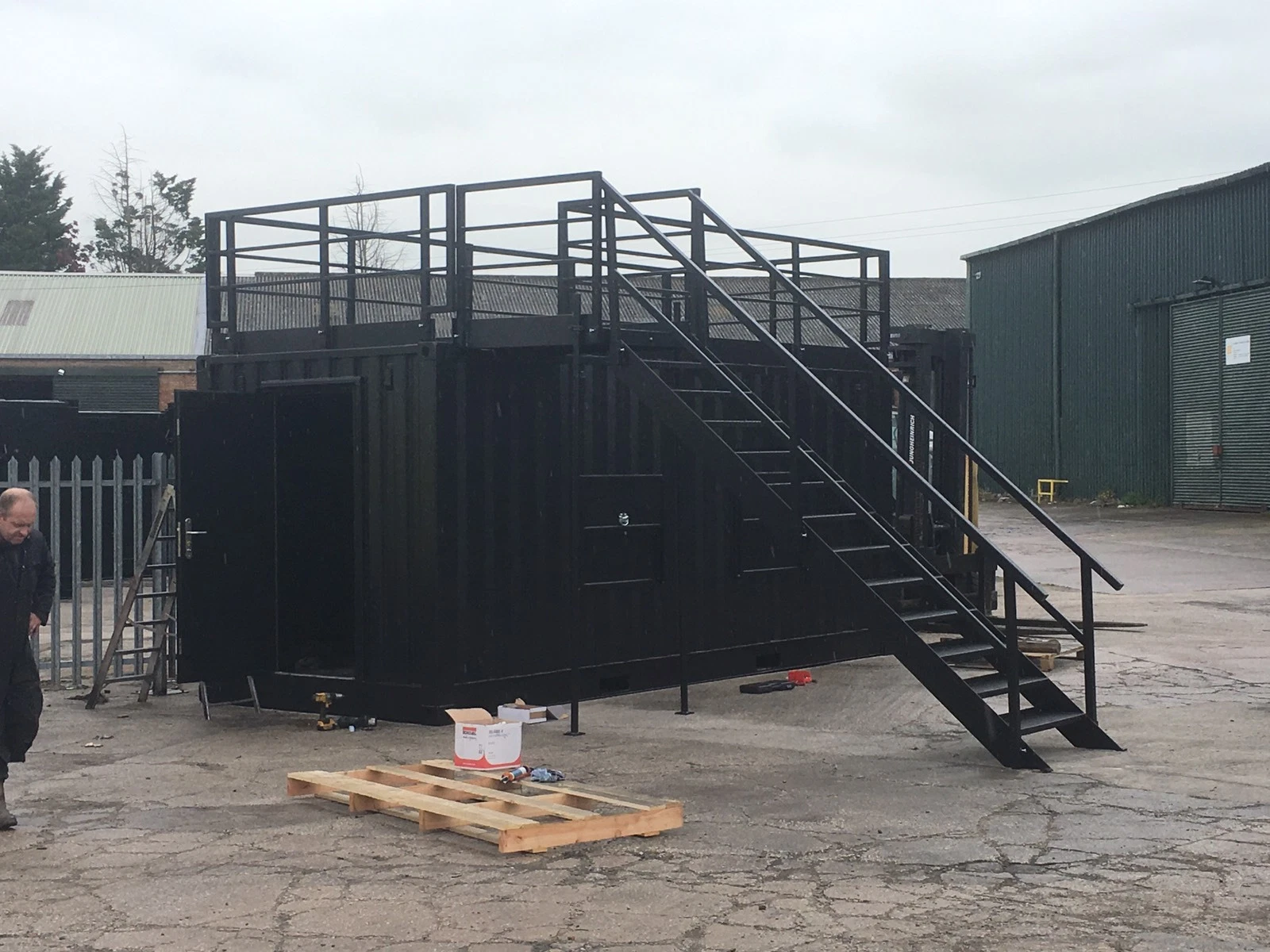 20ft Side Door One Trip Zeecontainer/ombouw/bar