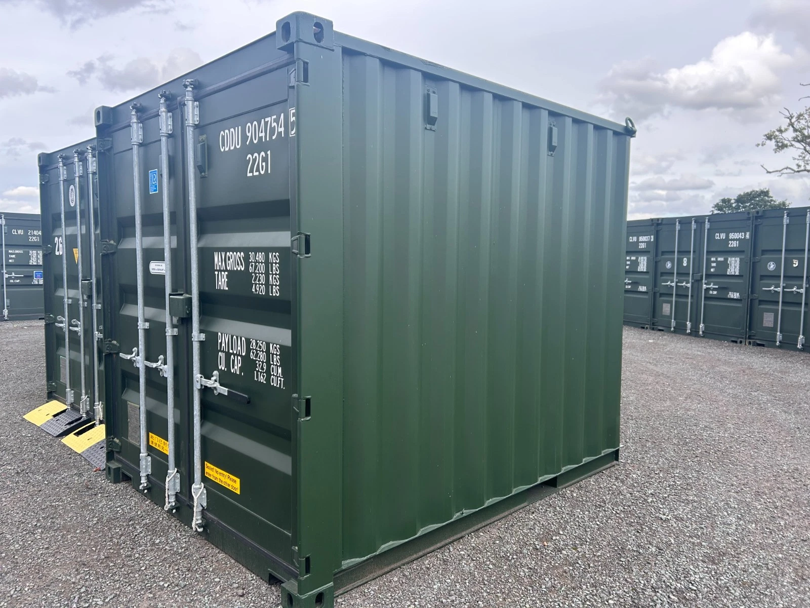10ft x 8ft Nieuw Zeecontainers te Koop Nationwide Delivery