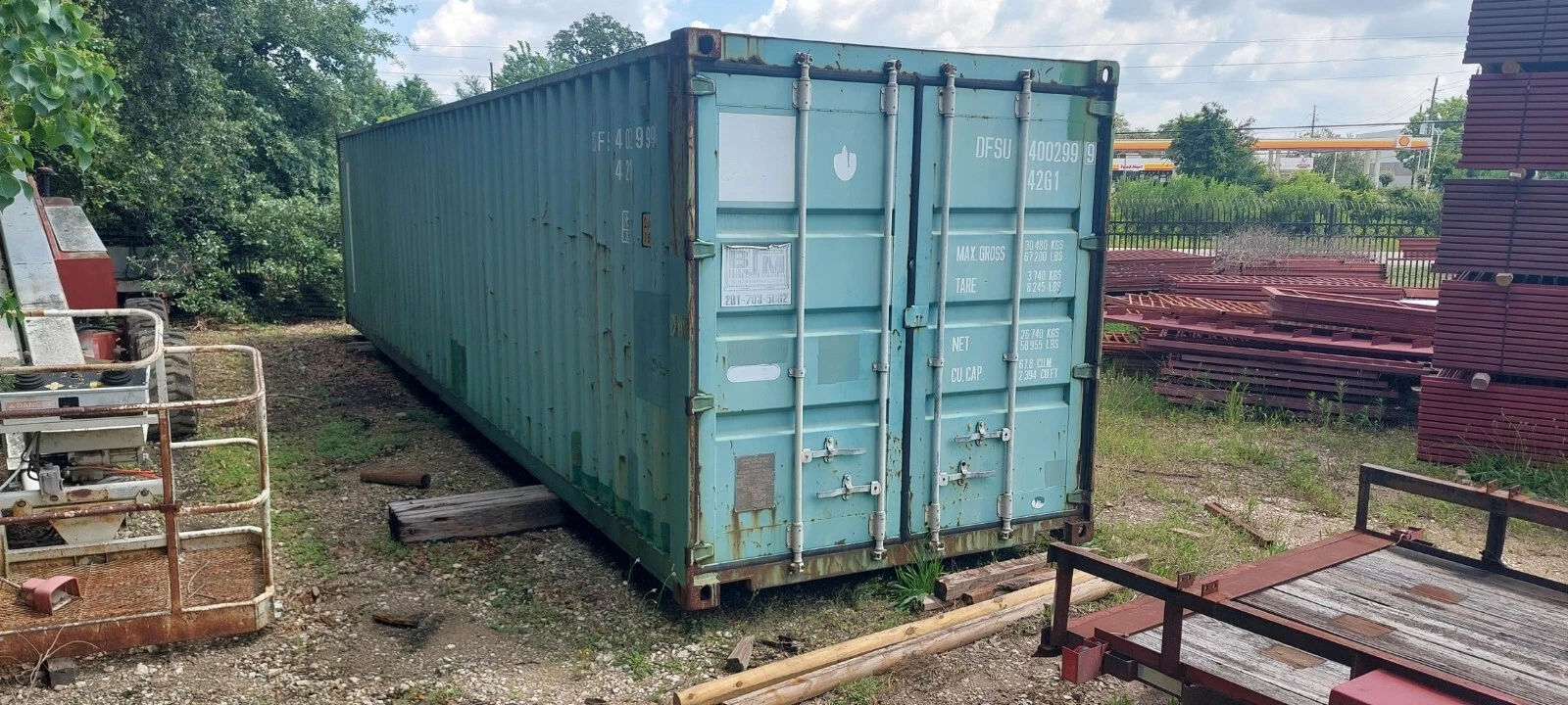 Watertight 40ft Zeecontainer – Extra Space voor Opslag.