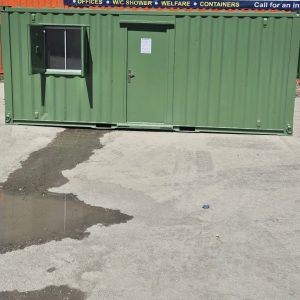 20 x 8 AV Open plan Kantoorunit green