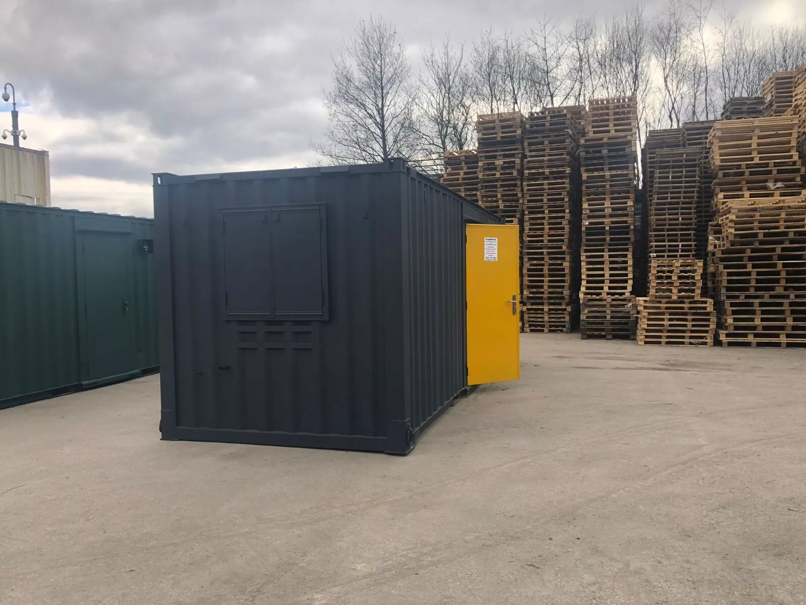20FT X 8FT Anti Vandal Kantoorunit Canteen - Afbeelding 3