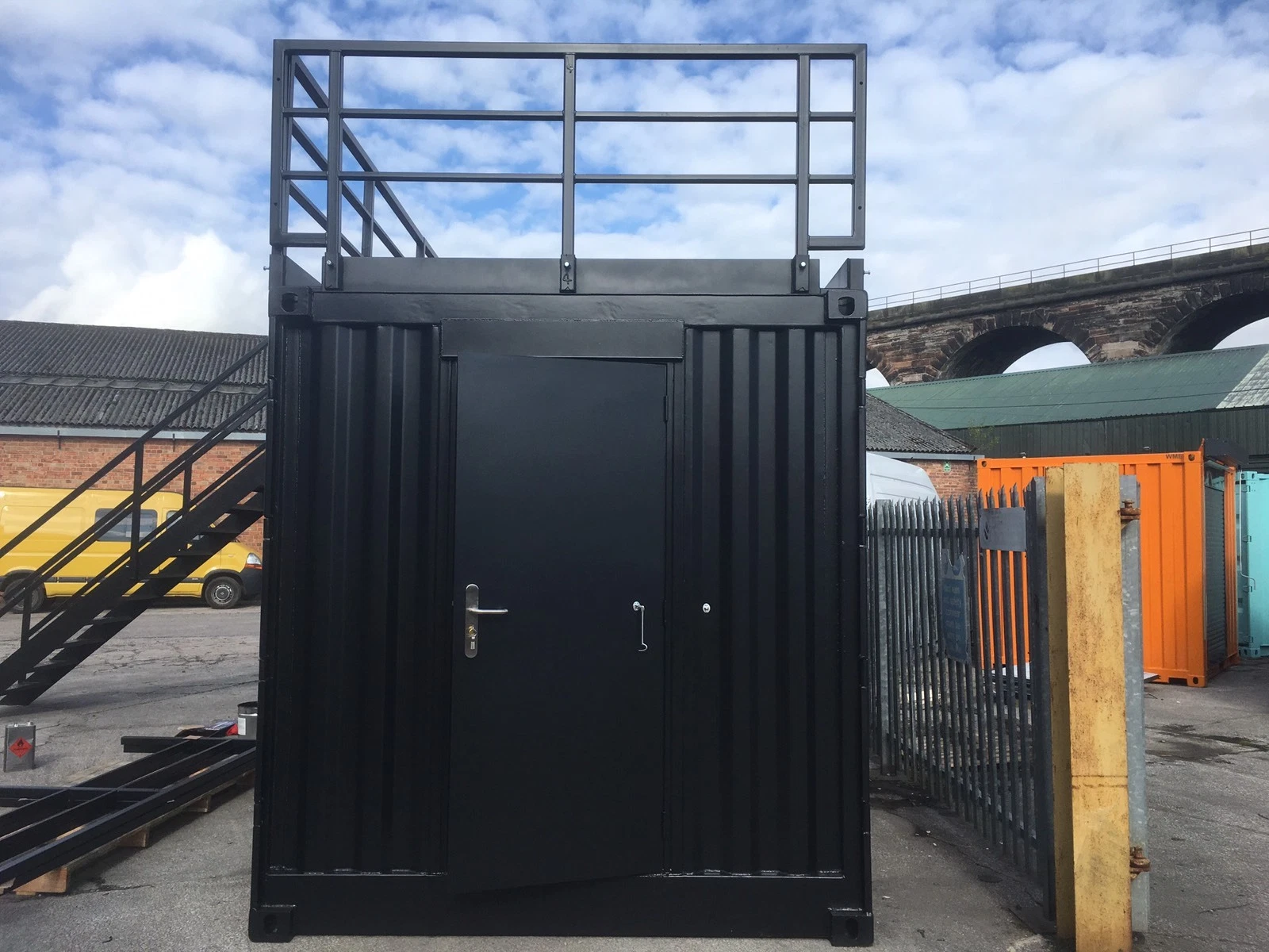 20ft Side Door One Trip Zeecontainer/ombouw/bar - Afbeelding 5