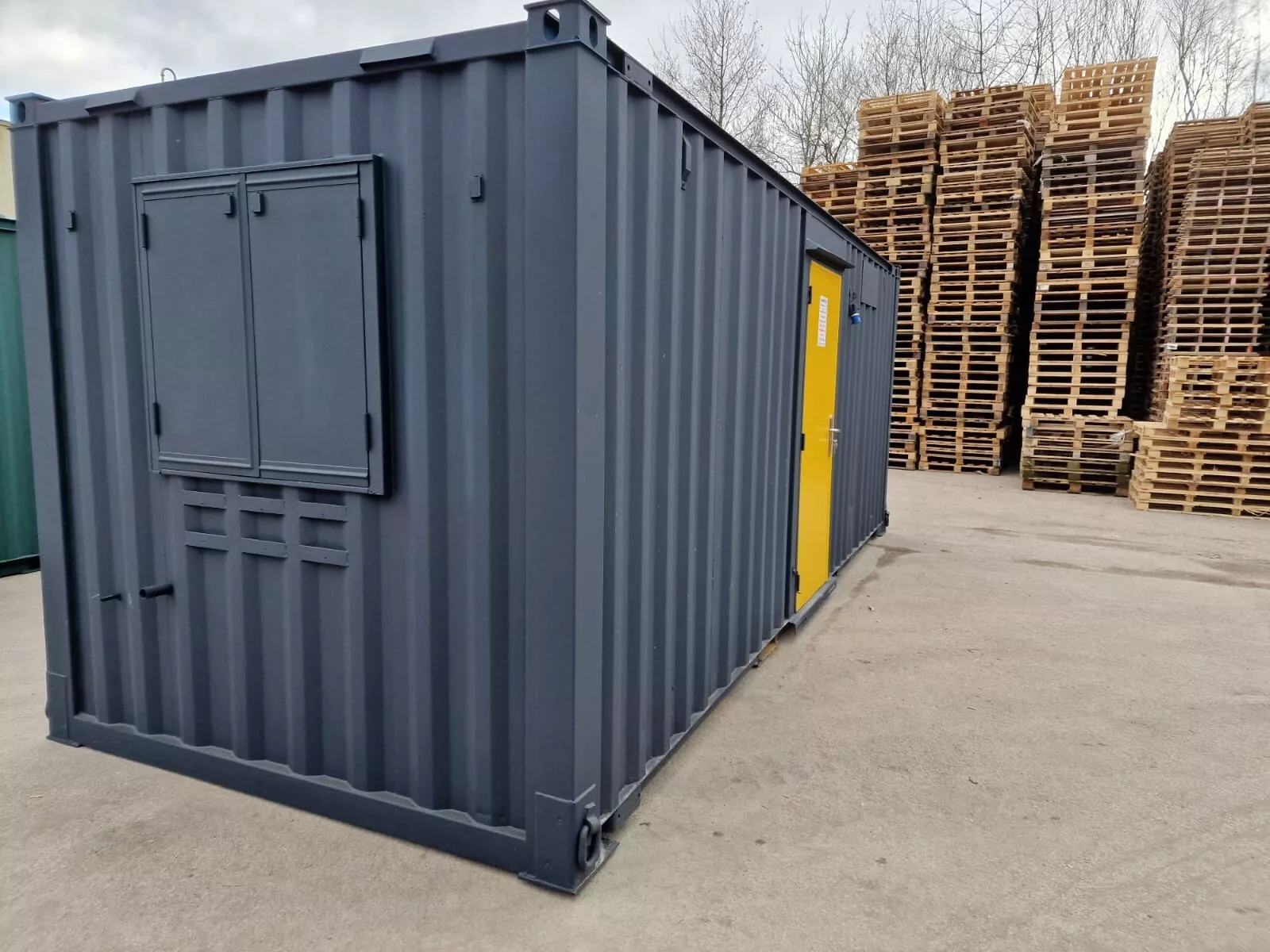 20FT X 8FT Anti Vandal Kantoorunit Canteen - Afbeelding 2