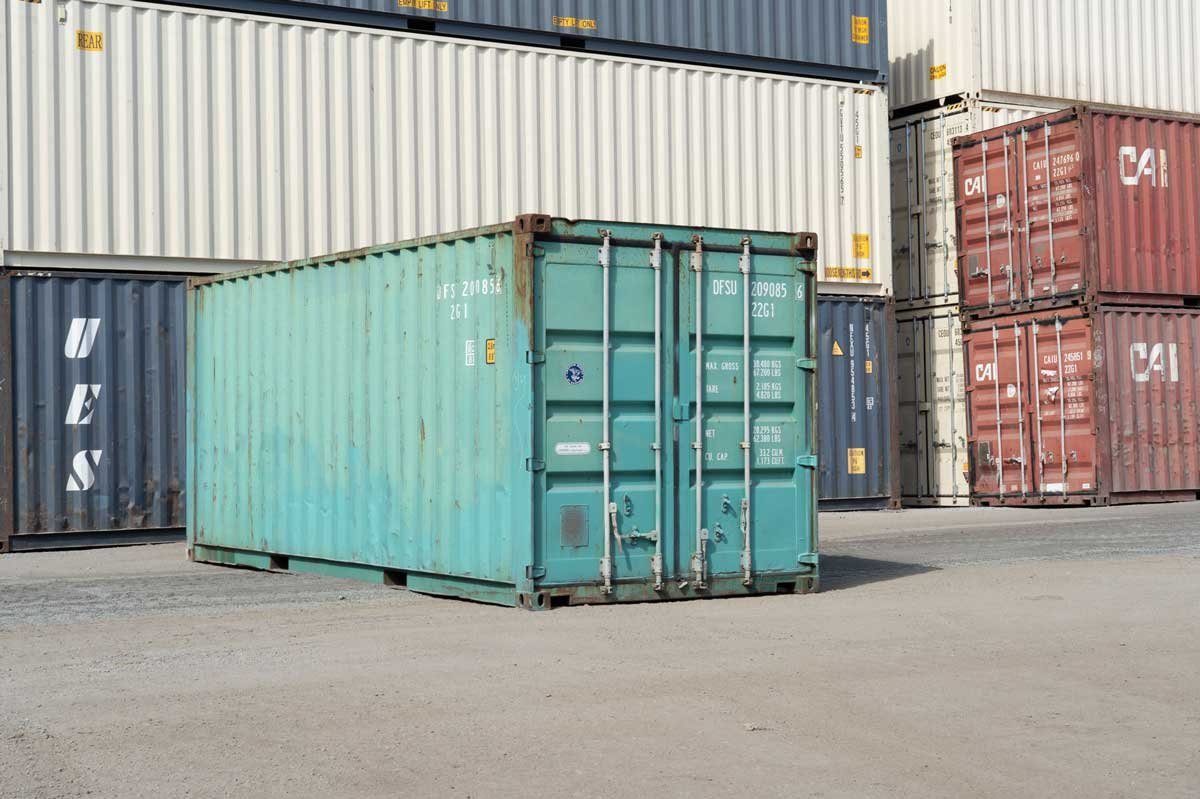 20-foot Standard Zeecontainer – Cargo-worthy